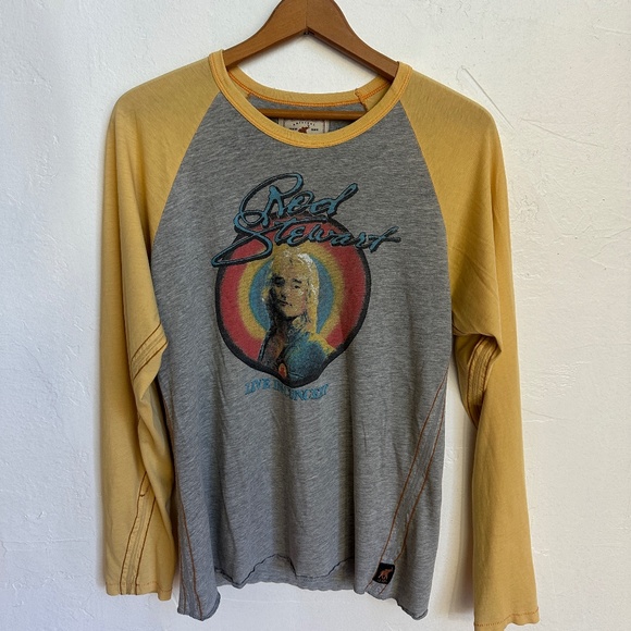 Y2K Trunk Ltd. Rod Stewart Concert Long sleeve Small - Picture 1 of 8